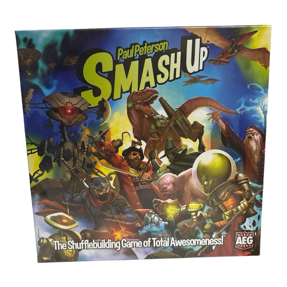 Smash Up Deck Building Card Game From AEG Alderac Entertainment Group